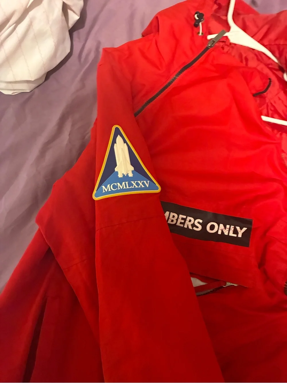 Members Only Red Sport Men’s Athletic Shorts